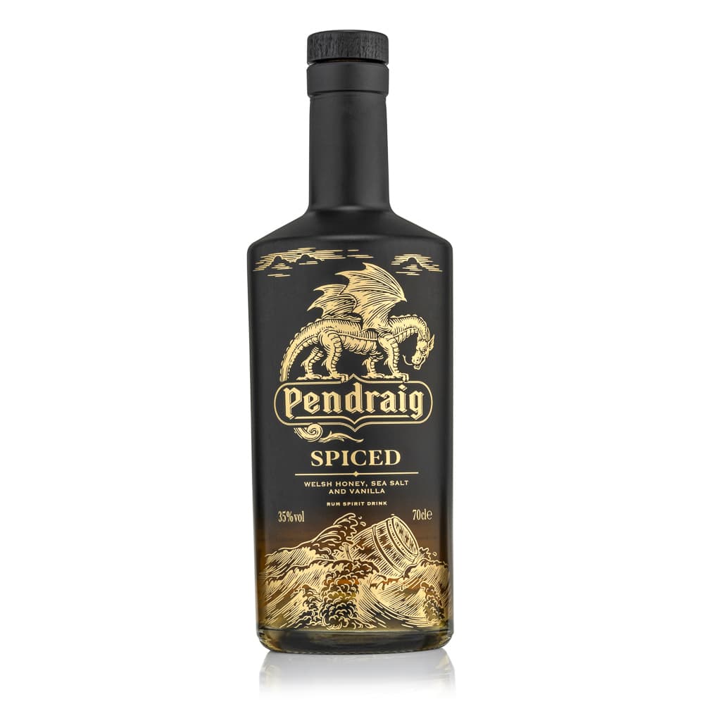 Bottle photographed as a clean packshot on a plain background