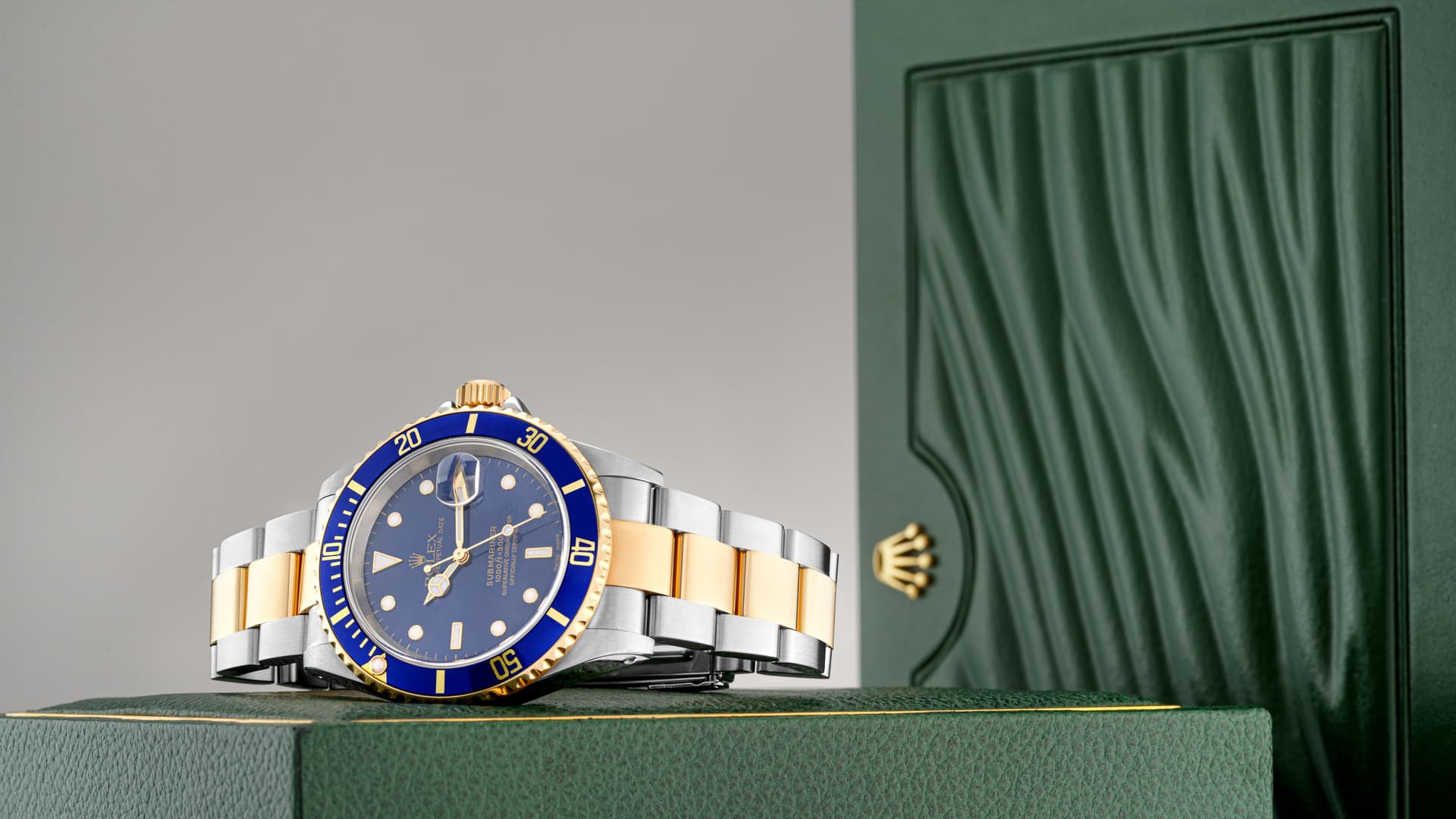 Watch on green leaf creative lifestyle photography - luxury product styling UK