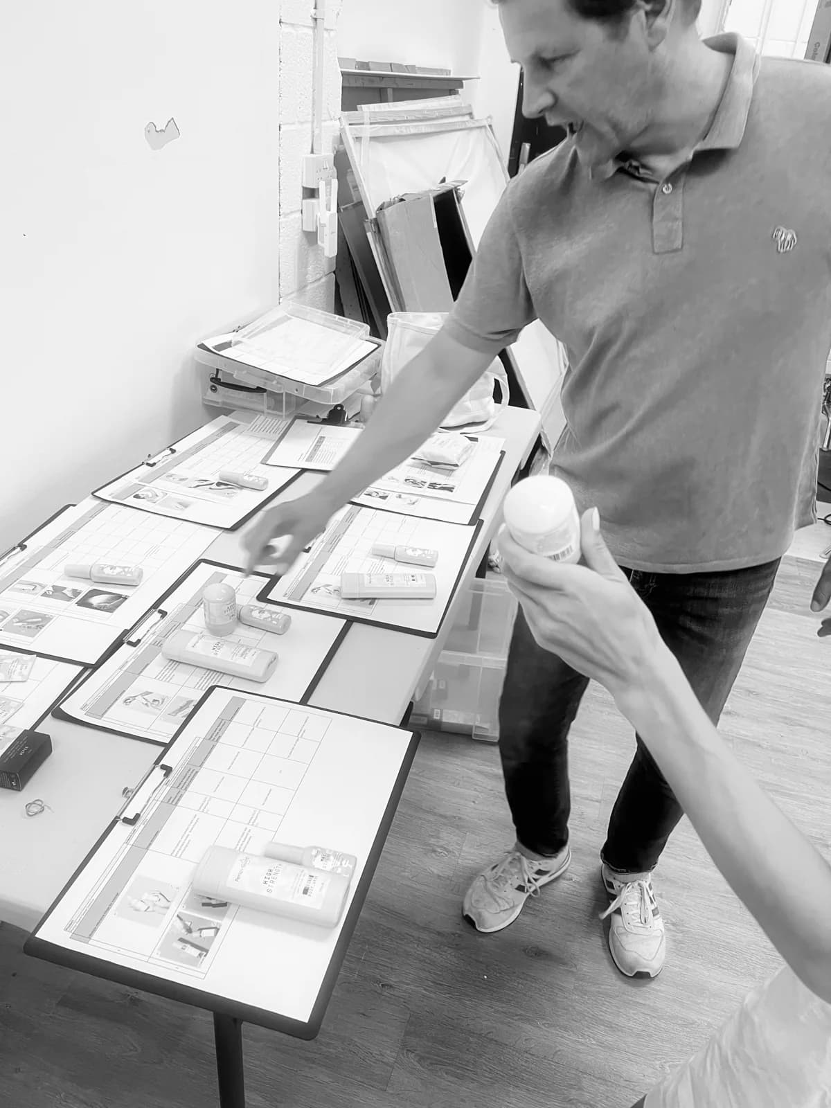 Behind the scenes planning a shoot at Photograph My Product