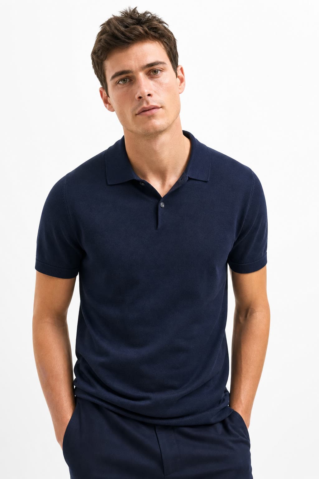 Curated fashion model look, light skin tone