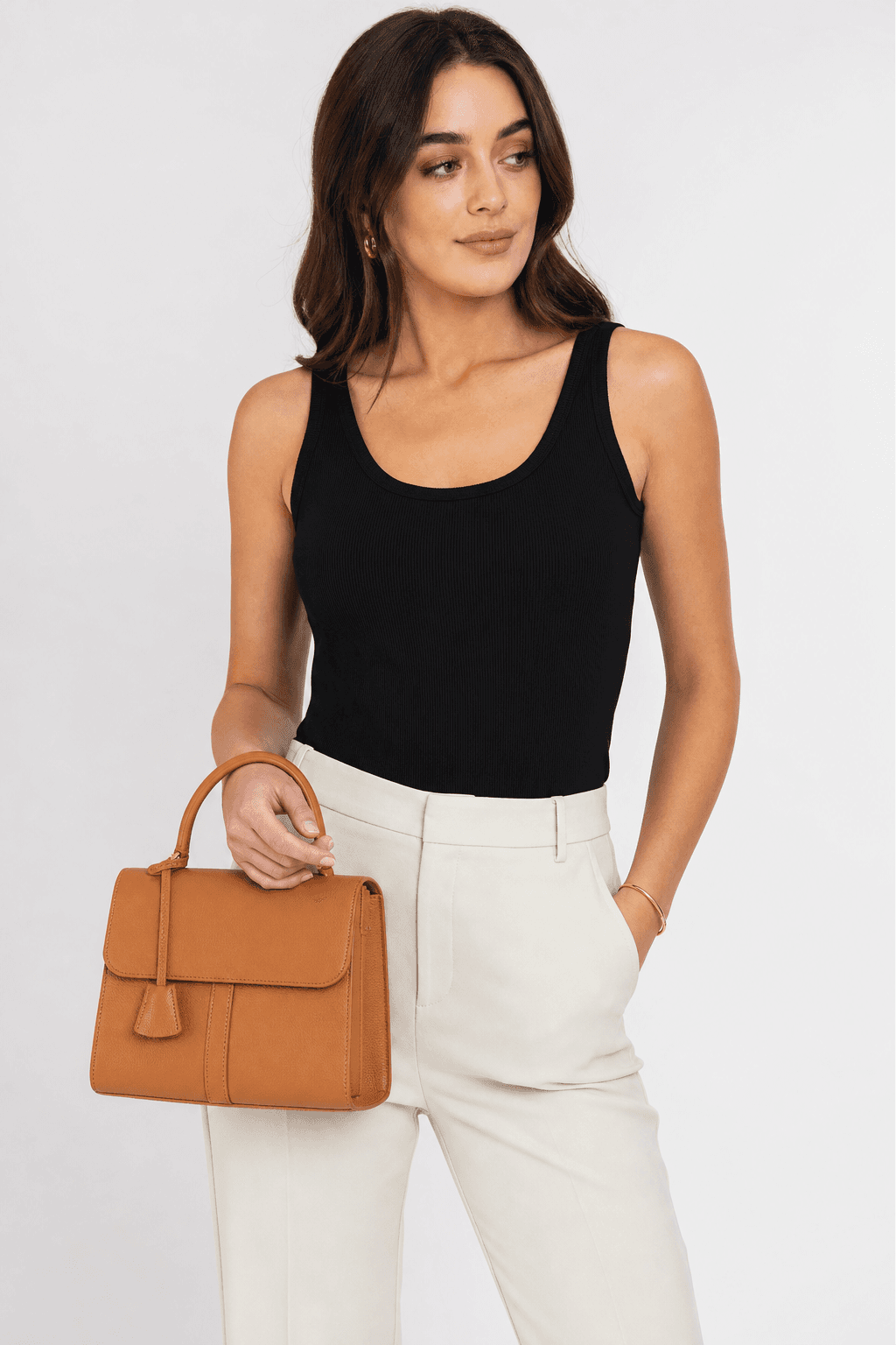 AI-generated outfit with accessories completing the look