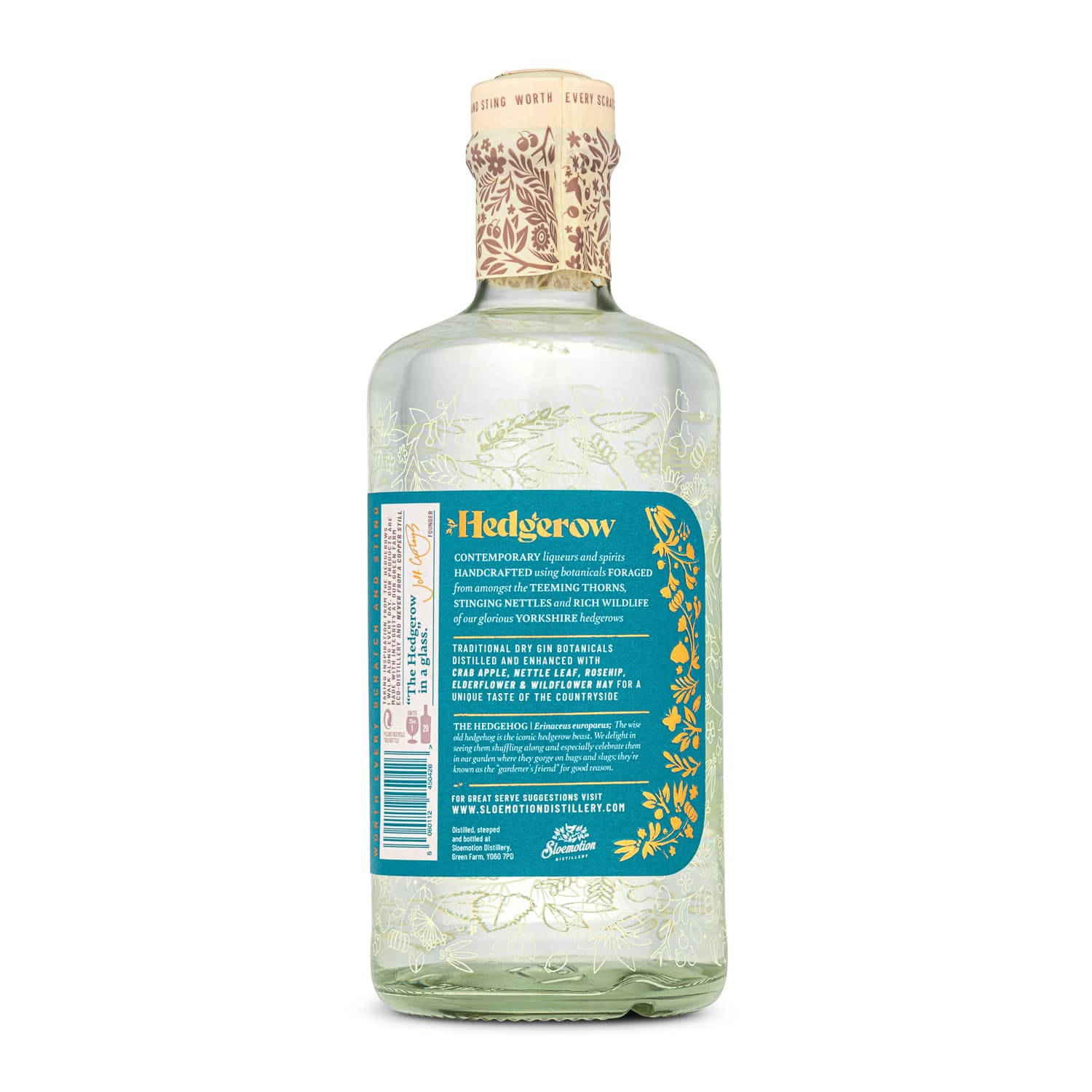 Sloemotion botanical drink packshot - ecommerce photography UK
